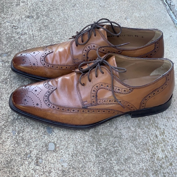Florsheim Imperial Men’s Oxford Wingtip shoe size 9.5 - Picture 13 of 16